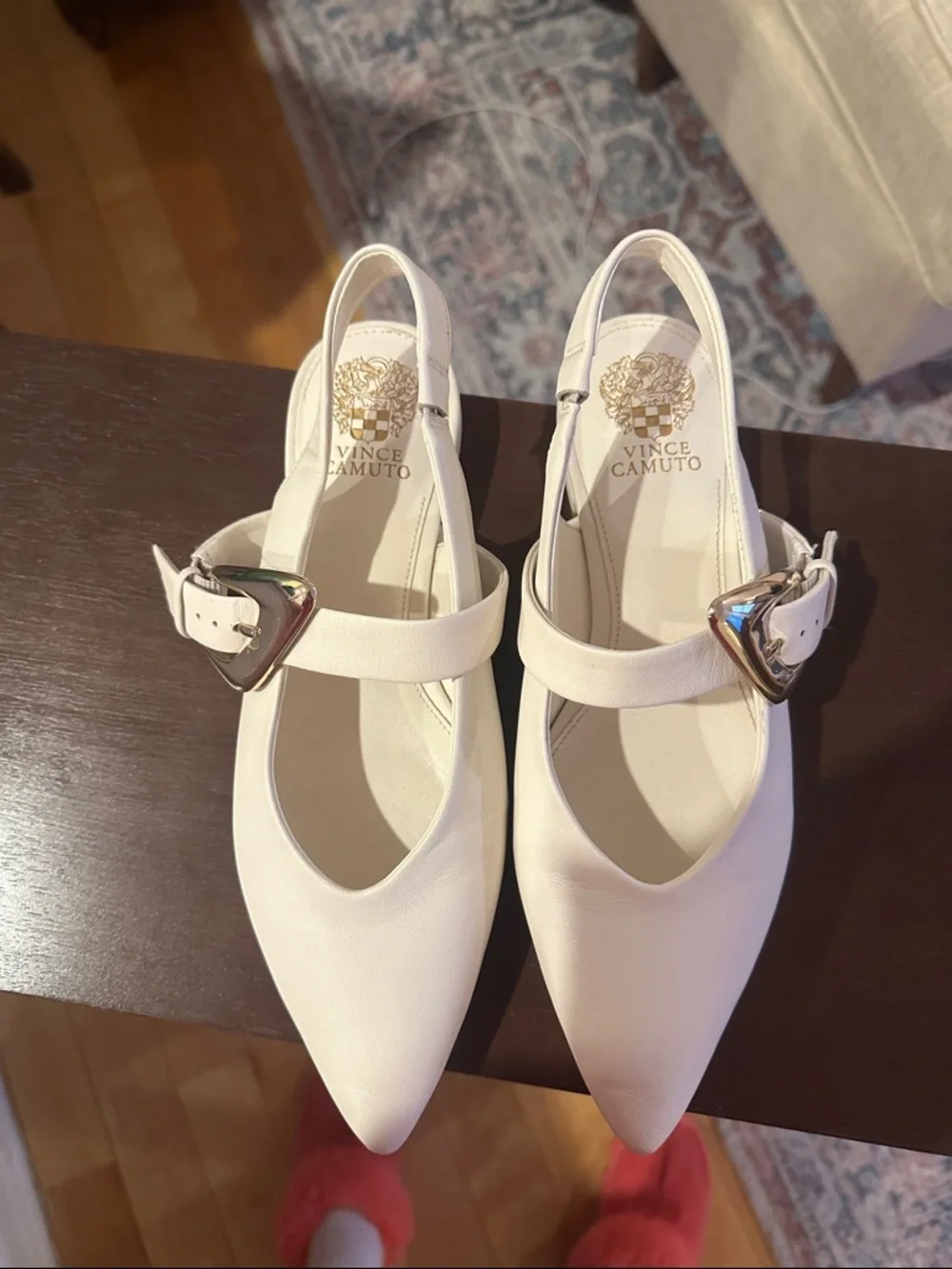Vince Camuto Amoret Pointed Toe Slingback Flat